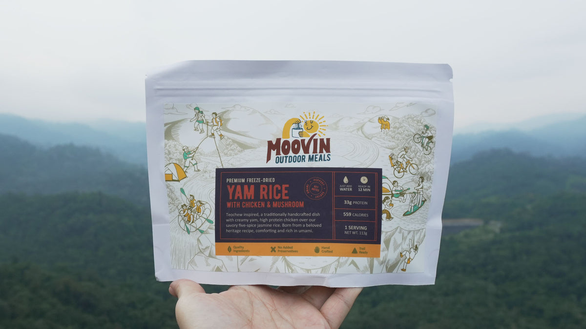 YAM RICE with Chicken and Mushroom